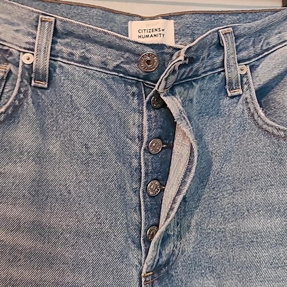 Citizens Of Humanity Premium Vintage Emery Crop Daydream Light Wash Jeans Sz 29 - Picture 3 of 16